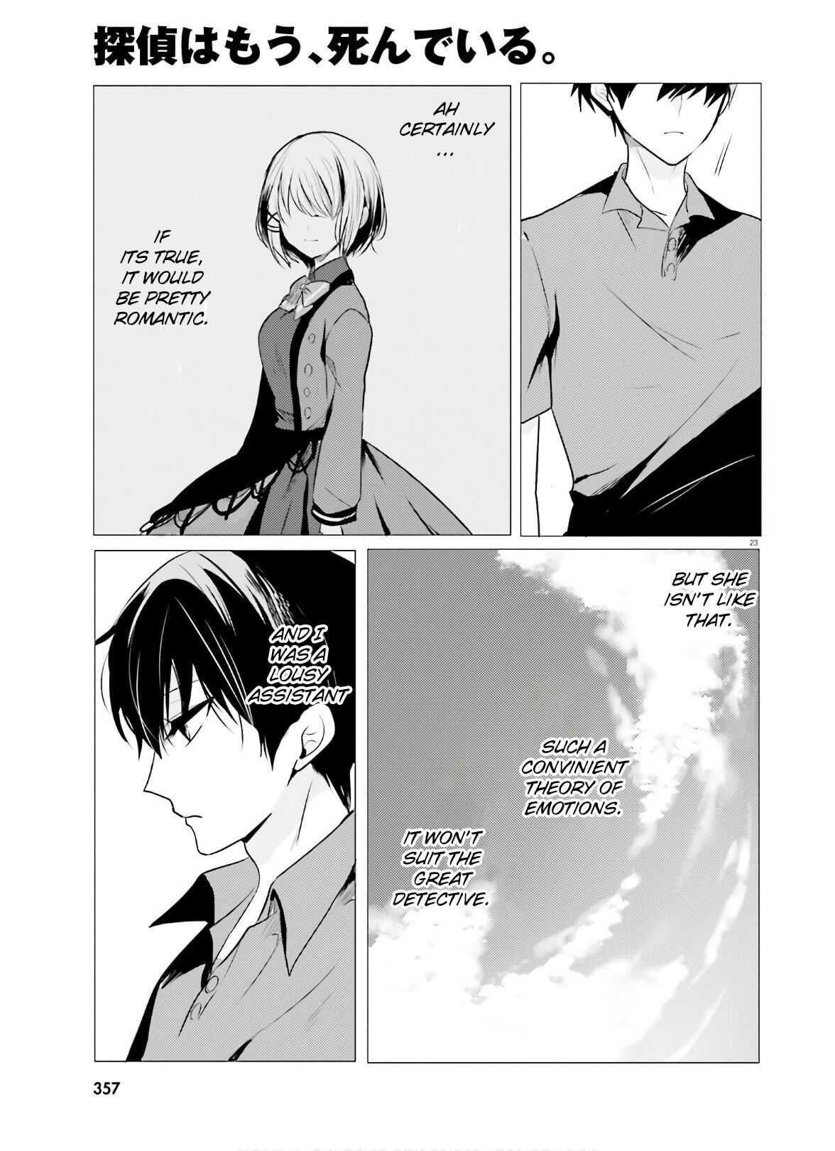 Tantei wa Mou, Shindeiru Chapter 8 23